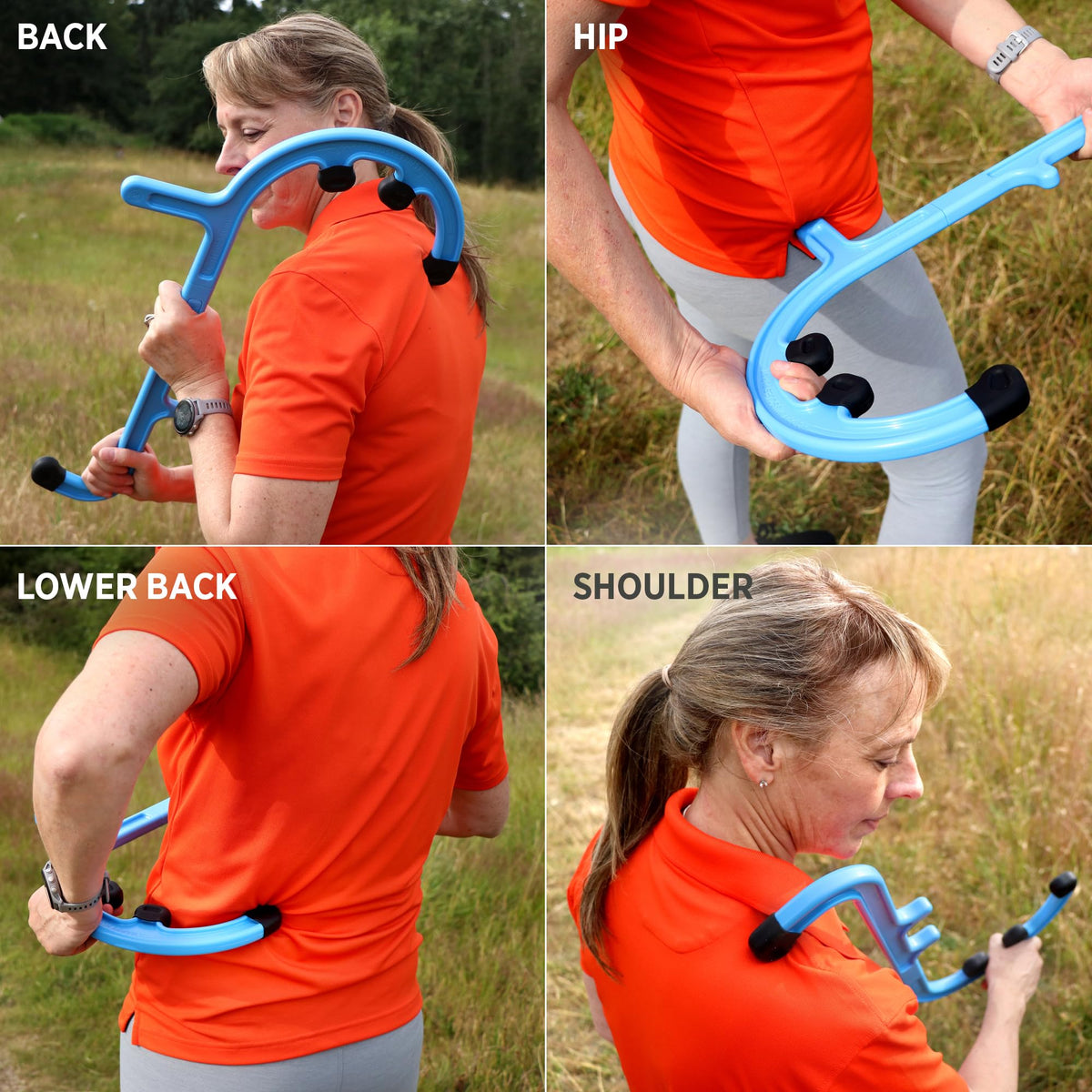 Tiger Tail Tiger Cane Back & Neck Trigger Point Massager