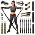 Tube Resistance Band Set with Handles, Bar & Door Anchor