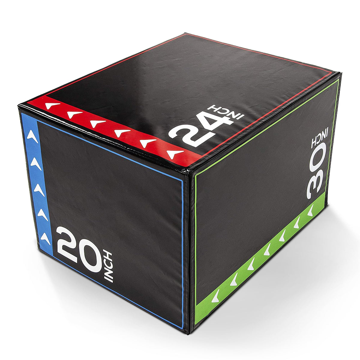BalanceFrom 3-in-1 Foam Plyometric Jump Box for Home Gym