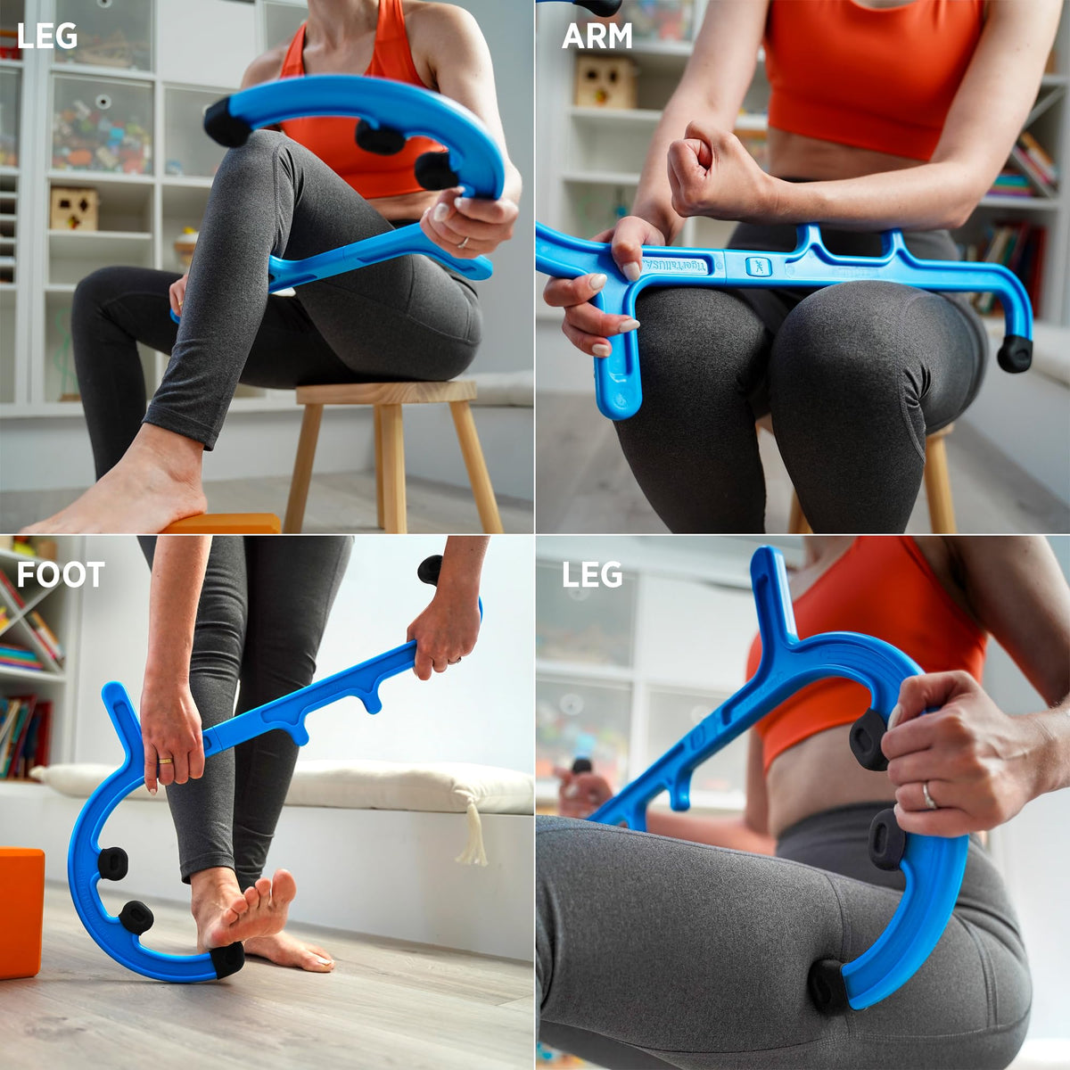 Tiger Tail Tiger Cane Back & Neck Trigger Point Massager