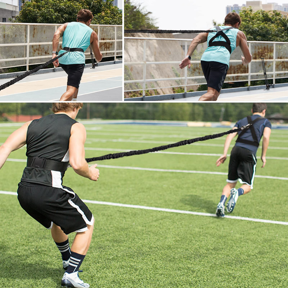 Sunsign Resistance Bungee Band for Sprint & Speed Training