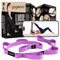 YogaEVO Elastic Stretching Strap with Loops for Therapy