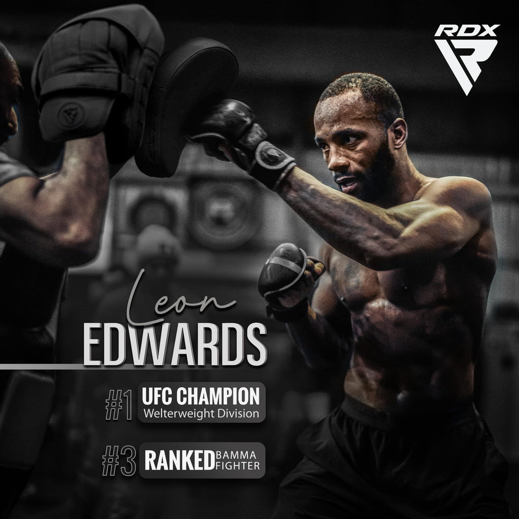 RDX Curved Focus Mitts for Boxing & Muay Thai Training