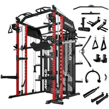 Mikolo Smith Machine with Weight Stack & Cable Crossover