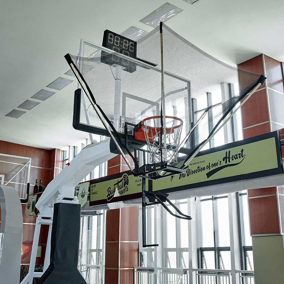 180° Rotating Basketball Shot Return Training System
