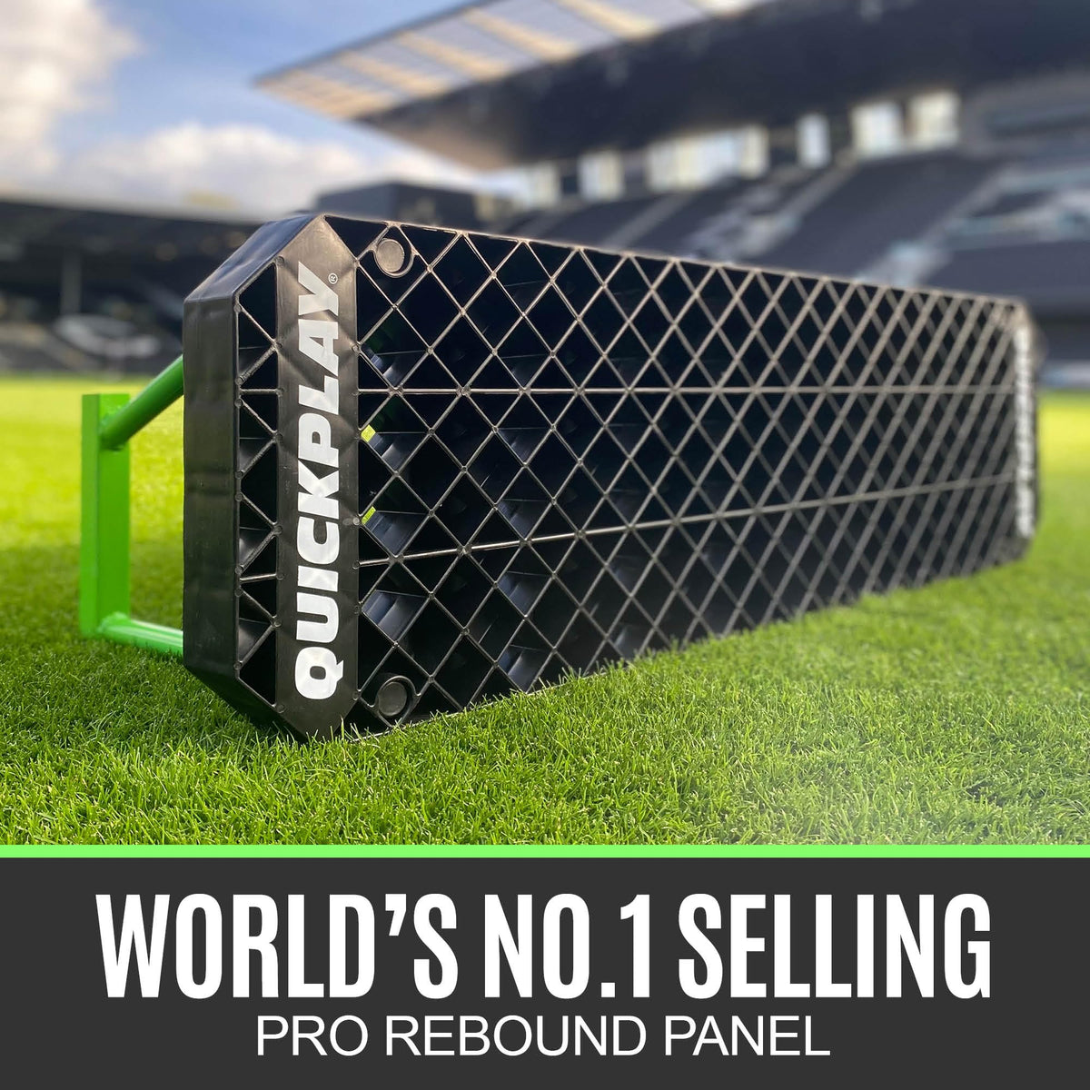 QUICKPLAY 4-in-1 Soccer Rebounder & Passing Trainer