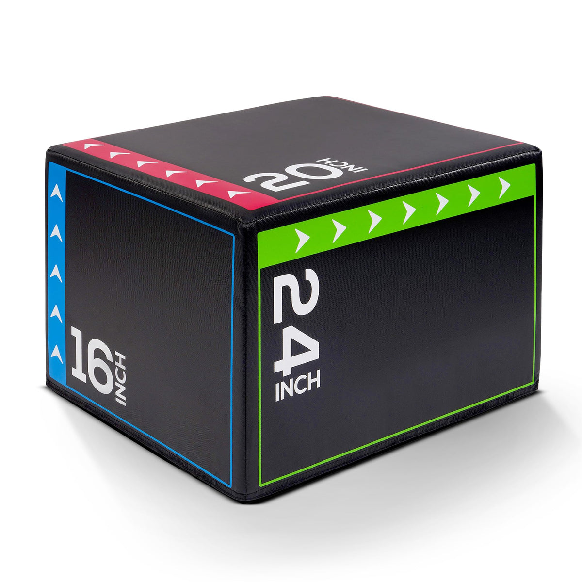 BalanceFrom 3-in-1 Foam Plyometric Jump Box for Home Gym