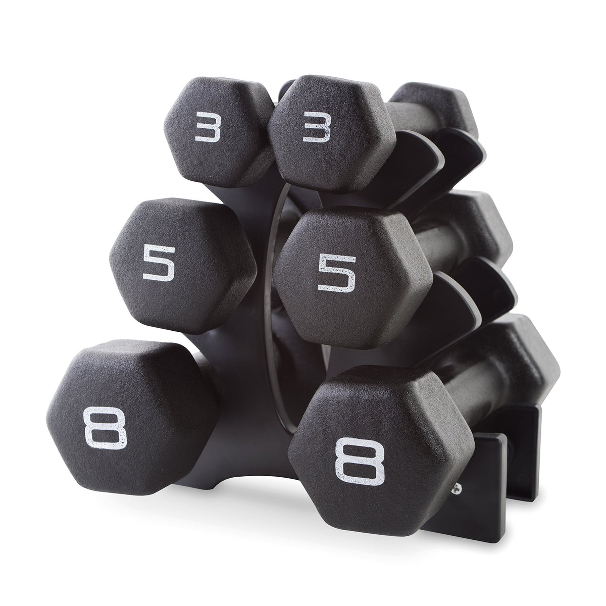 CAP Barbell Neoprene Dumbbell Set in Multiple Colors